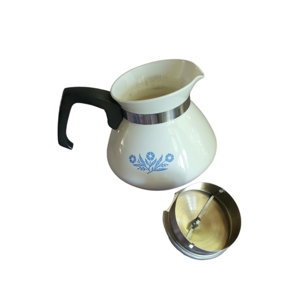 Corning Ware Blue Cornflower Teapot - Picture 4 of 5